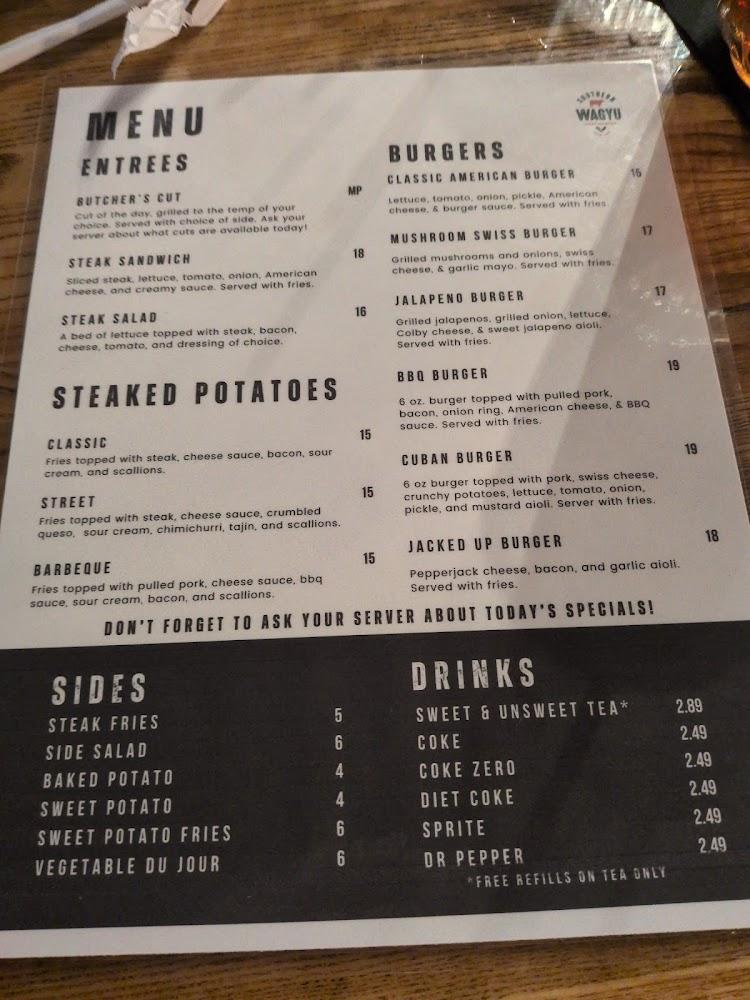 Southern Wagyu Meat Market Menu image 1